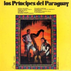 Discos de vinilo: LOS PRINCIPES DEL PARAGUAY - MARIA DOLORES, TRES DE MAYO, AROMITA..../ LP DISCOPHON 1971 RF-12515. Lote 329345098