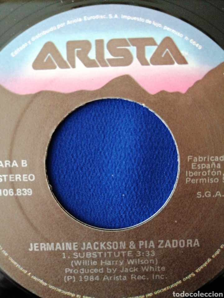 Discos de vinilo: JERMAINE JACKSON - WHEN THE RAIN BEGINS TO FALL - Foto 5