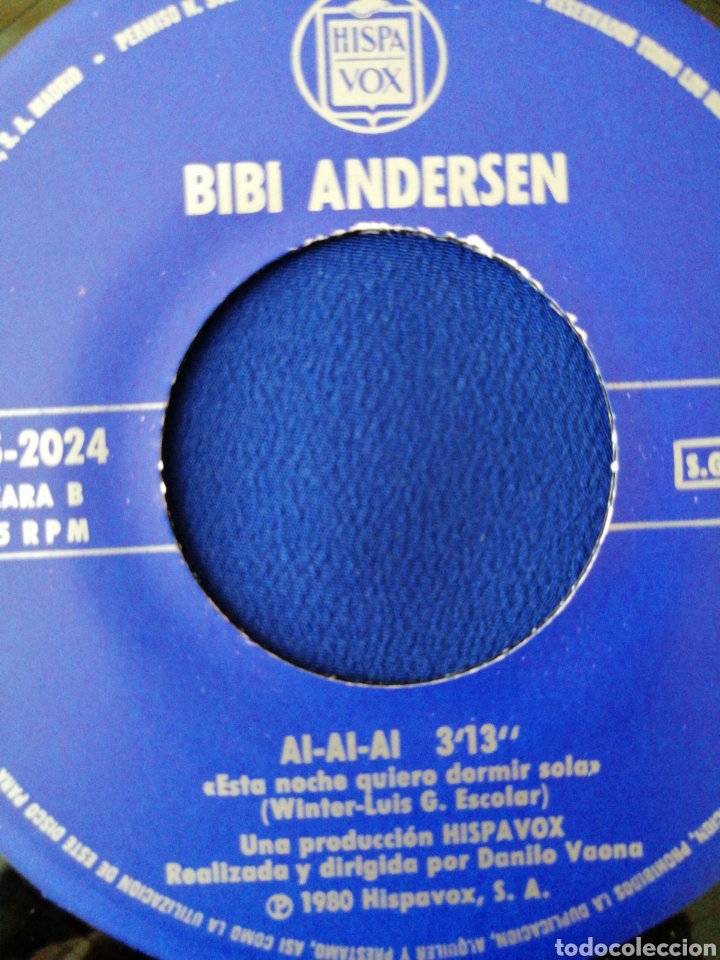 Discos de vinilo: BIBI ANDERSEN - SALVAME - - Foto 4