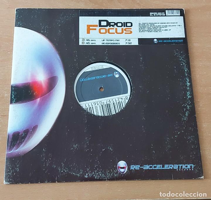 Discos de vinilo: Maxi 12&rdquo; DROID FOCUS RAC 2002 ESPA&Ntilde;A - Foto 1