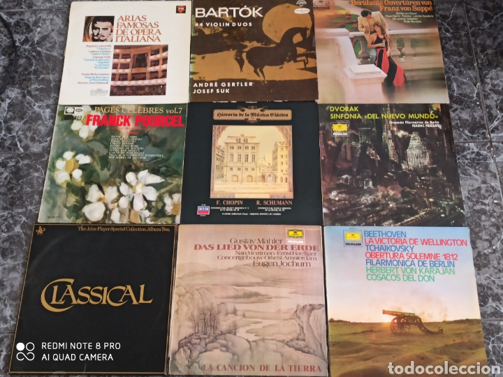 Discos de vinil: Lote discos m&uacute;sica cl&aacute;sica (6 &euro; /VINILO) (EN LOTE O SUELTOS) (217)