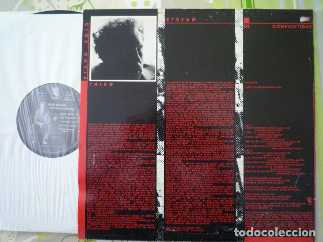 Discos de vinilo: Ran Blake - Third Stream Recompositions (Owl, FR, 1979) - Foto 2