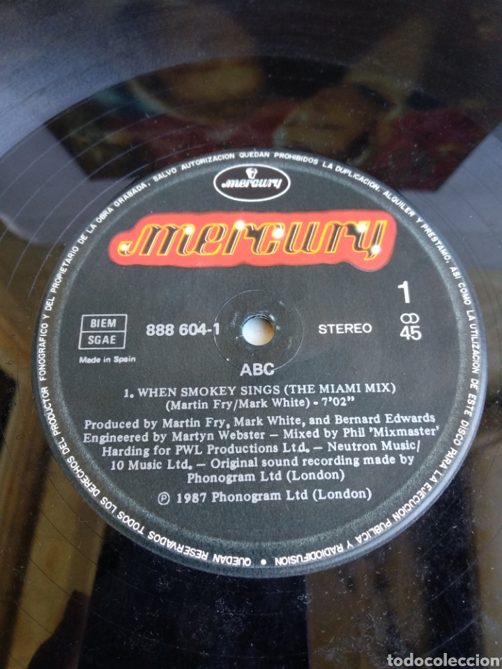 Discos de vinilo: *ABC, CHICAGO, SPAIN, POLYGRAM, 1987 - Foto 3