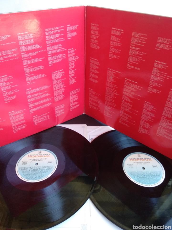 Discos de vinilo: *SEVILLANAS DE ORO, SPAIN, HISPAVOX 1989 - Foto 2