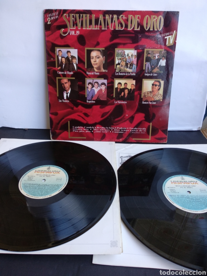 Discos de vinilo: *SEVILLANAS DE ORO, SPAIN, HISPAVOX 1989 - Foto 1