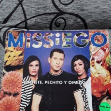Discos de vinilo: MISSIEGO ‎– CACHETE, PECHITO Y OMBLIGO. Lote 329436213