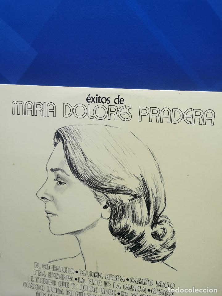 Discos de vinilo: LP disco vinilo -Exitos De Maria Dolores Pradera Con Varios Int&eacute;rpretes - Foto 3