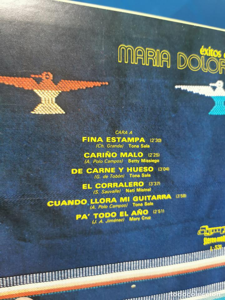 Discos de vinilo: LP disco vinilo -Exitos De Maria Dolores Pradera Con Varios Int&eacute;rpretes - Foto 4