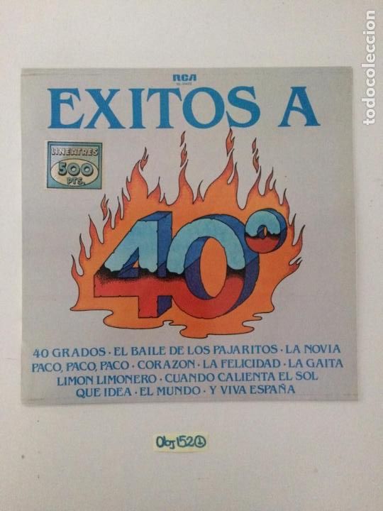 Discos de vinilo: &Eacute;xitos a 40grados - Foto 1