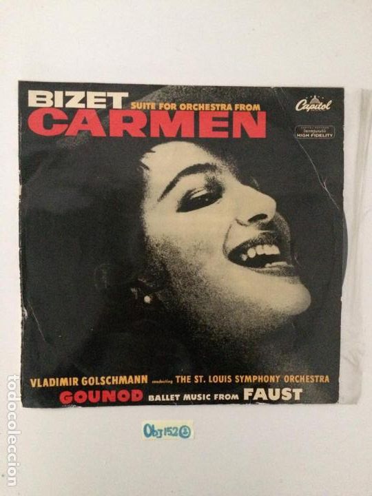 Discos de vinilo: Bizet Carmen - Foto 1