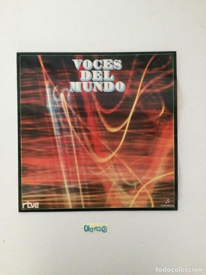 Discos de vinilo: Voces del mundo - Foto 1