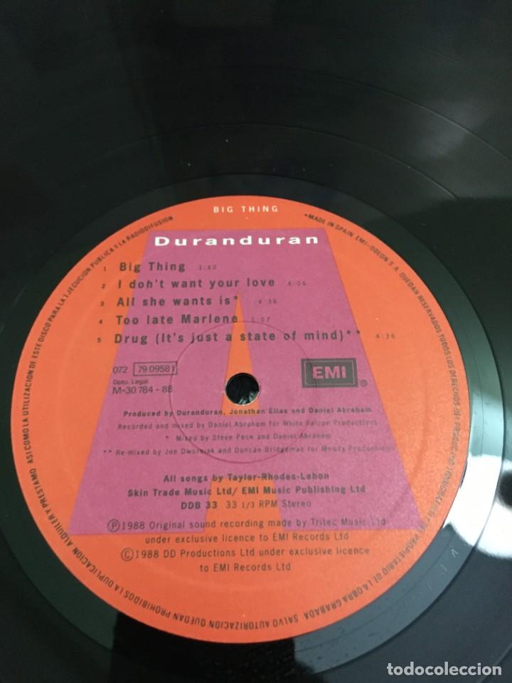 Discos de vinilo: Duran Duran &lrm;&ndash; Big Thing - Foto 4