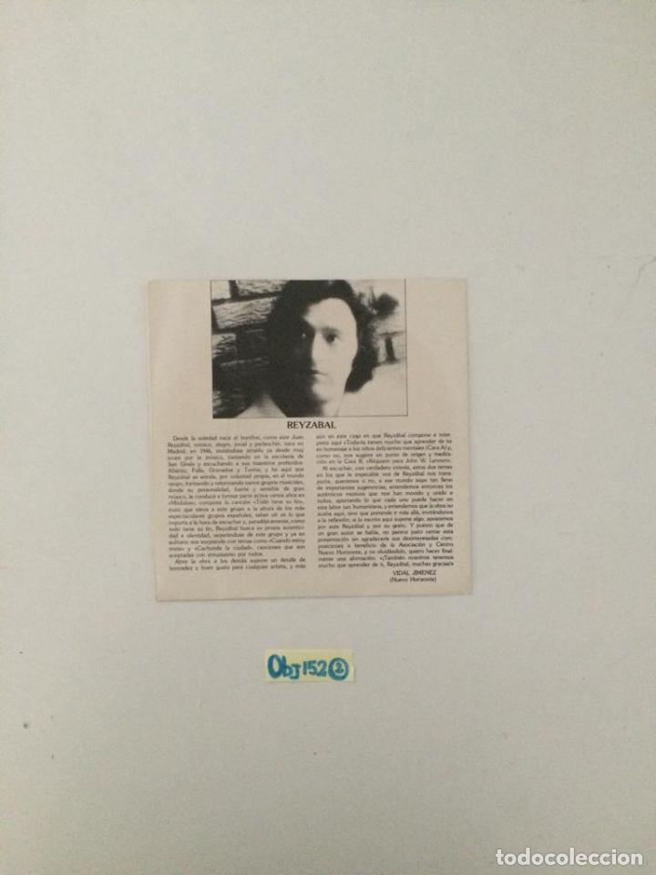 Discos de vinilo: Reyzabal - Foto 1