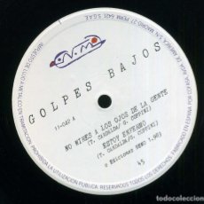 Discos de vinilo: GOLPES BAJOS - MALOS TIEMPOS PARA LA LIRICA. Lote 329448693