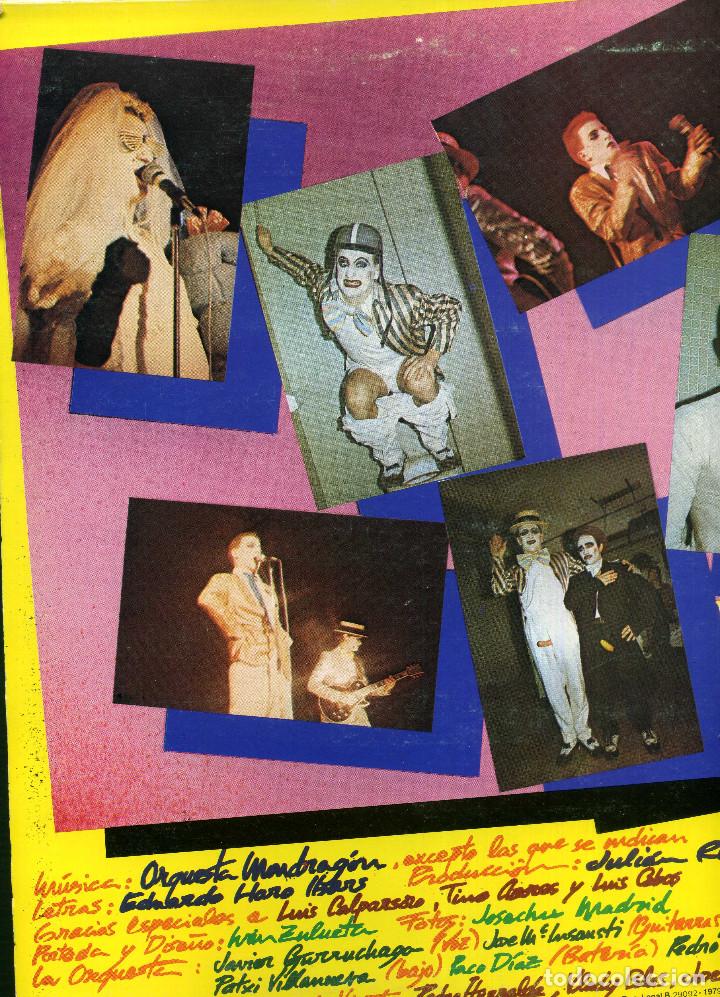 Discos de vinilo: ORQUESTA MONDRAGON - MU&Ntilde;ECA HINCHABLE - Foto 3