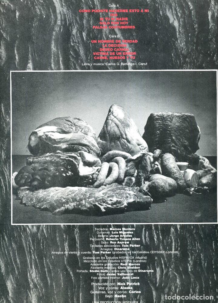 Discos de vinilo: ALASKA Y DINARAMA - DESEO CARNAL - Foto 5