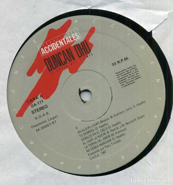 Discos de vinilo: DUNCAN DHU - EL GRITO DEL TIEMPO - Foto 1