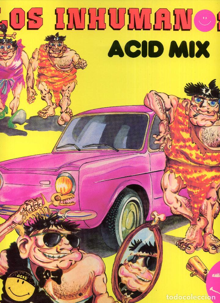 Discos de vinilo: LOS INHUMANOS - ACID MIX - Foto 2