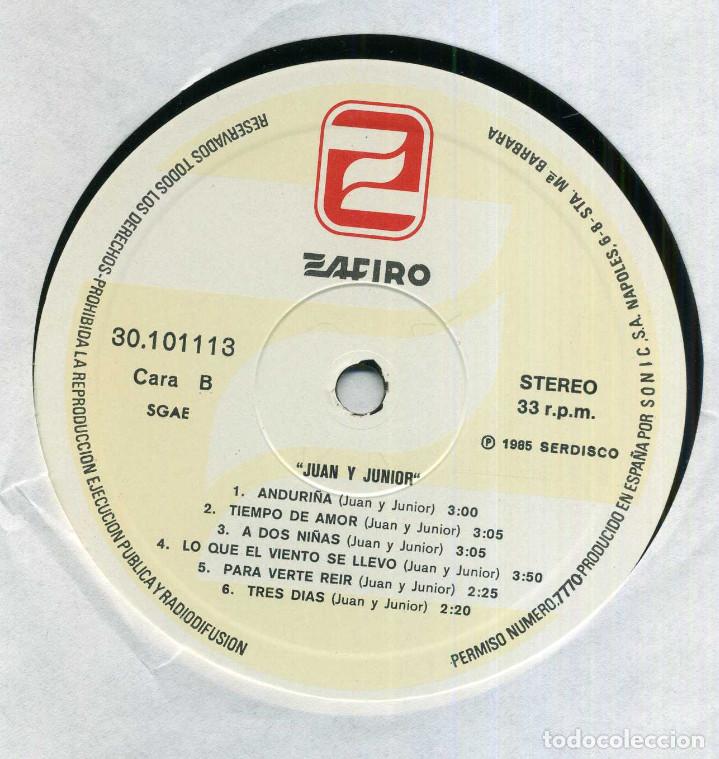 Discos de vinilo: JUAN Y JUNIOR - GRANDES EXITOS - Foto 1