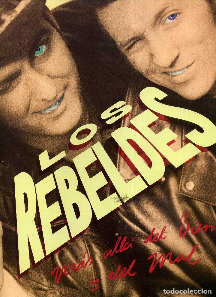 Discos de vinilo: LOS REBELDES - MAS ALLA DEL BIEN Y DEL MAL - Foto 2