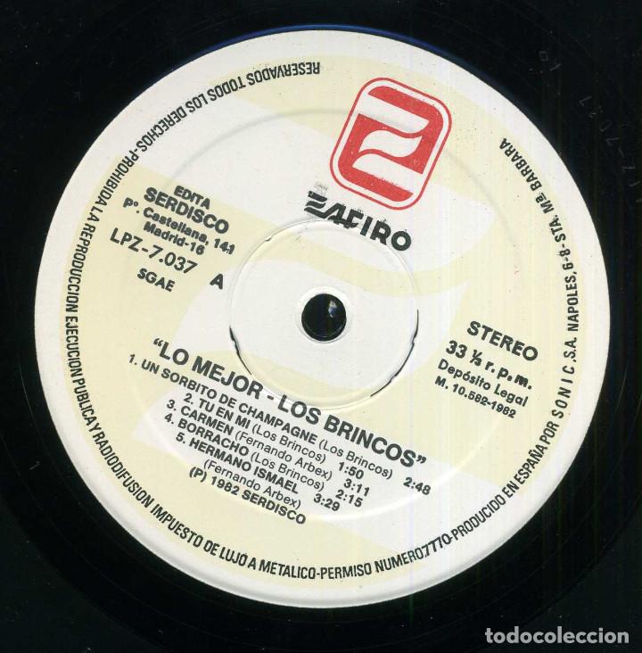 Discos de vinilo: LOS BRINCOS - LO MEJOR - Foto 1