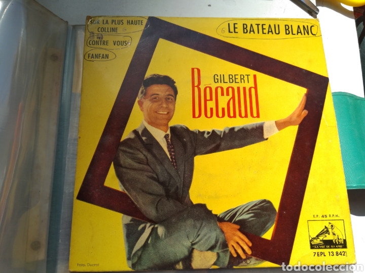 Disques de vinyle: SINGLE GILBERT BECAUD
