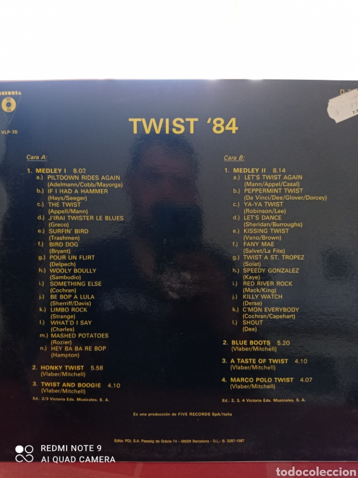 Discos de vinilo: Twist 84 - Foto 2