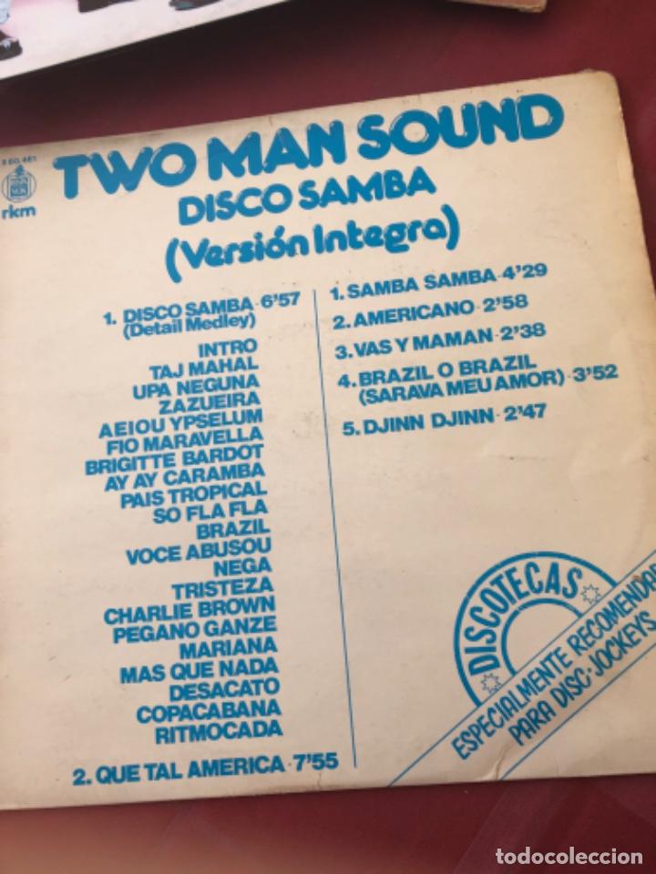 Discos de vinilo: Two man sound disco samba - Foto 1