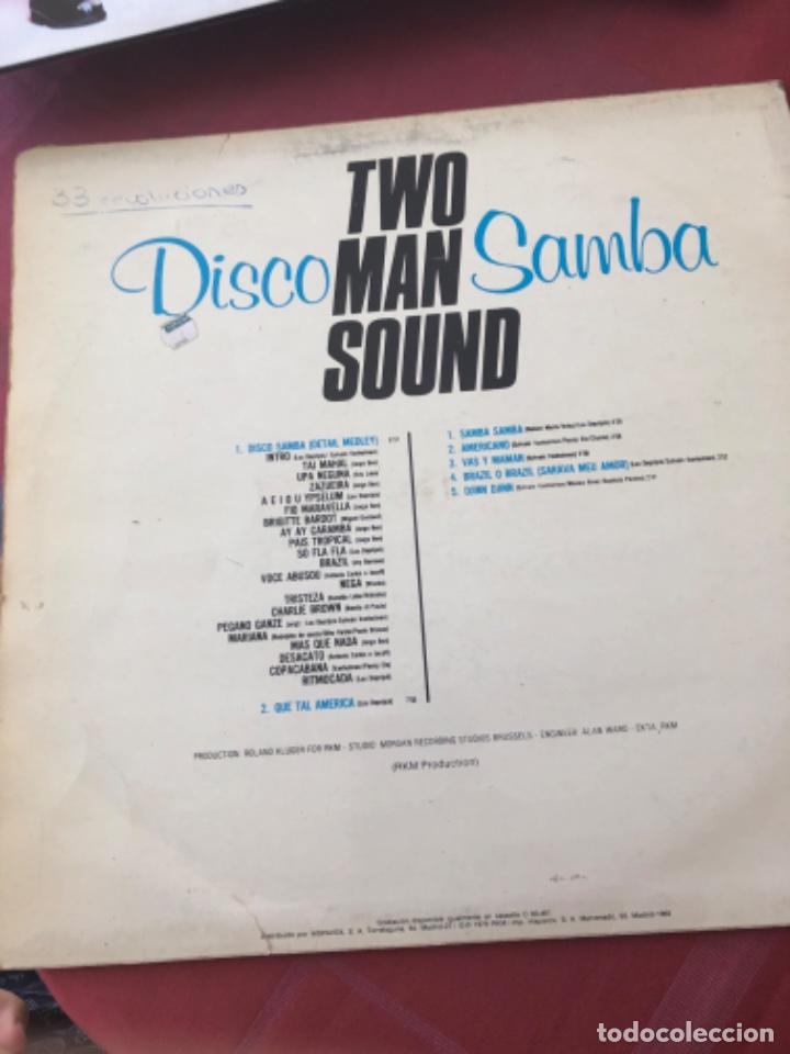 Discos de vinilo: Two man sound disco samba - Foto 2