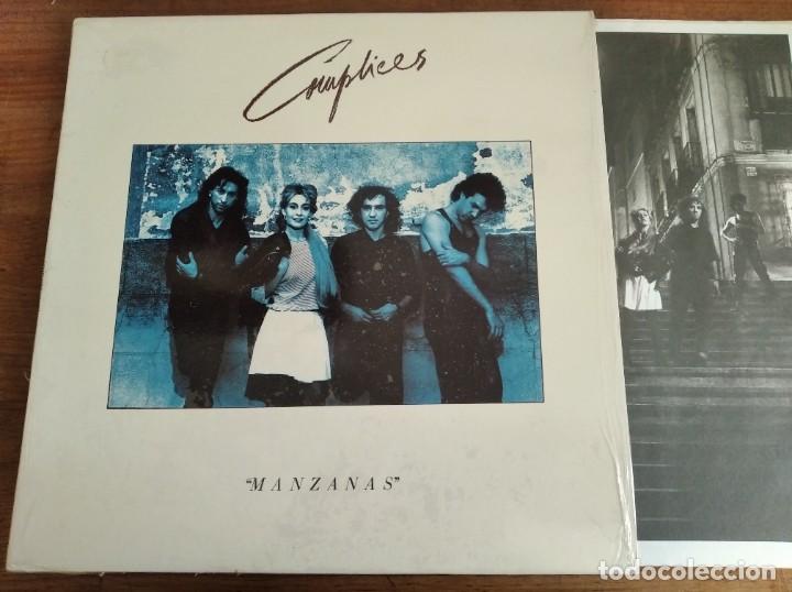 Discos de vinilo: C&Oacute;MPLICES - Manzanas ********** LP 1987 impecable! - Foto 1