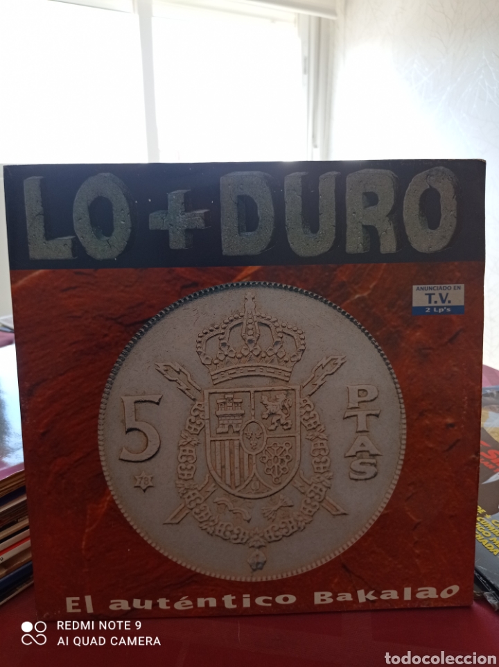 Discos de vinilo: Lo + duro el aut&eacute;ntico bakalao - Foto 1