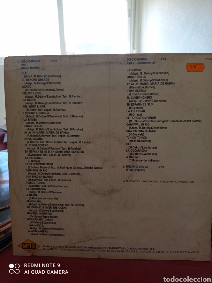 Discos de vinilo: Bermuda disco o bamba - Foto 2