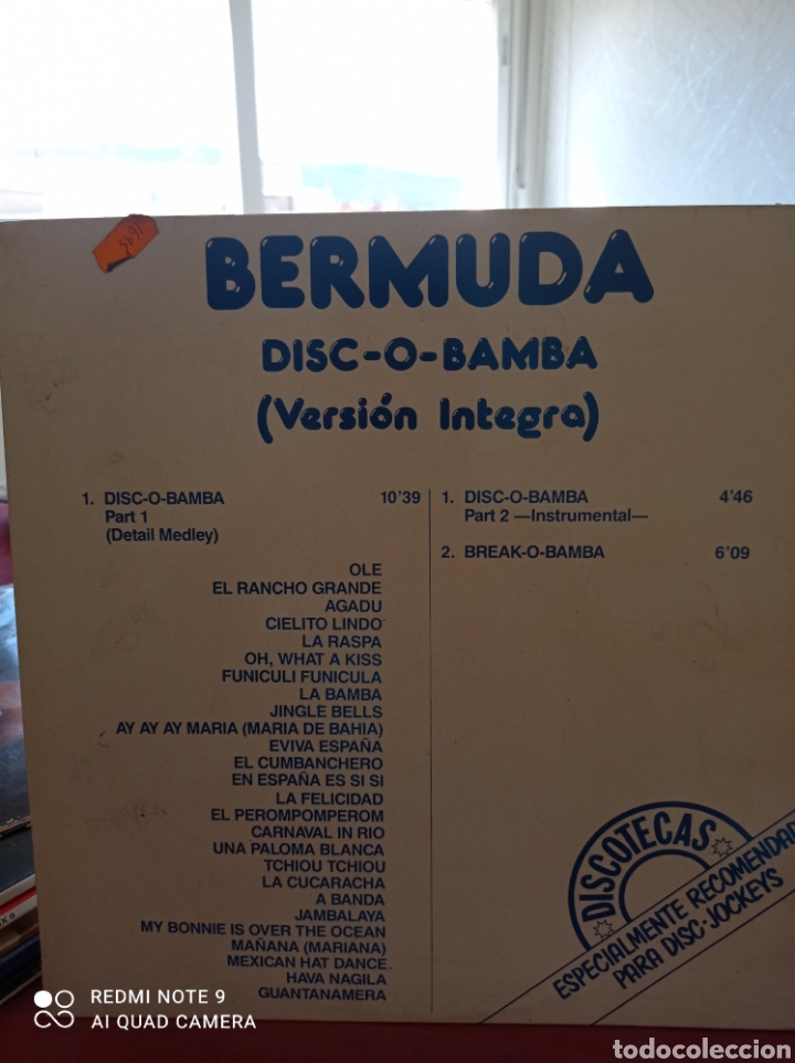 Discos de vinilo: Bermuda disco o bamba - Foto 1