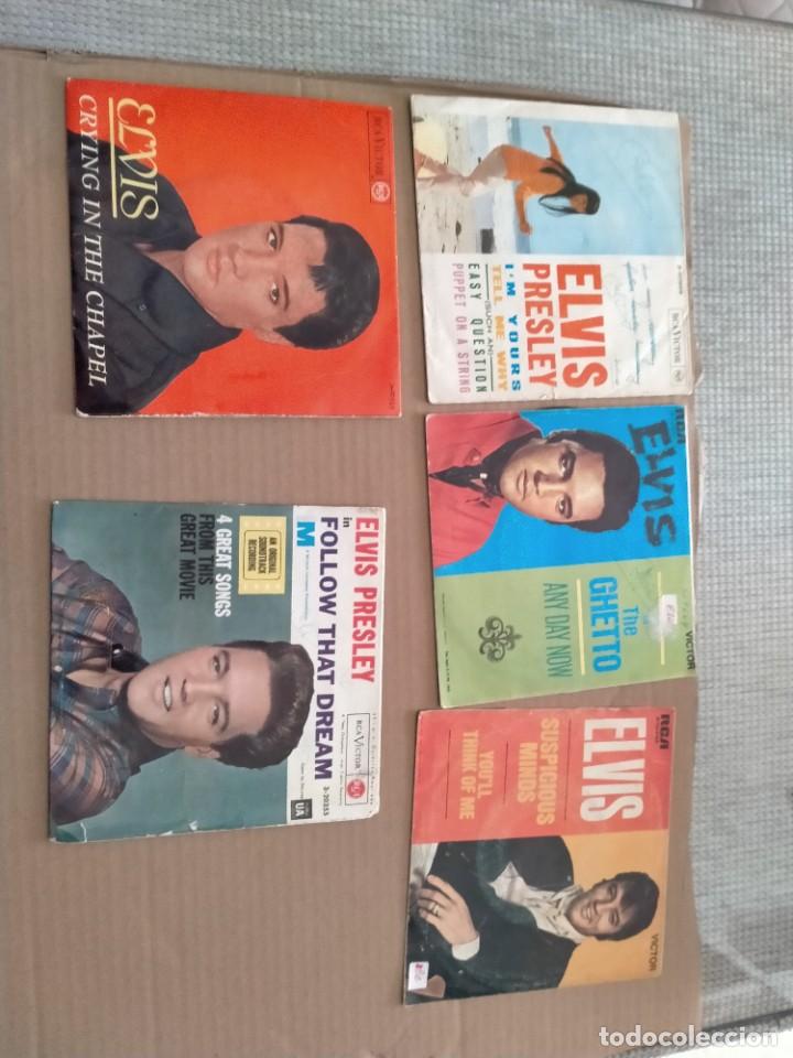 Discos de vinilo: vinilos single elvis presley