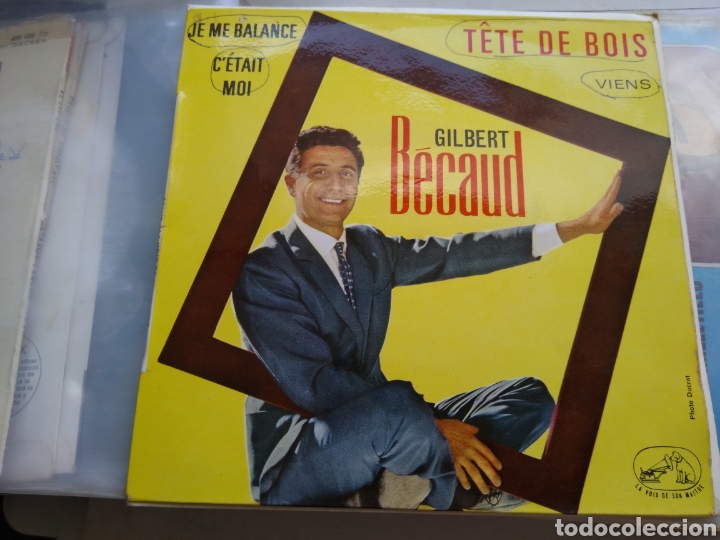 Disques de vinyle: SINGLE GILBERT BECAUD