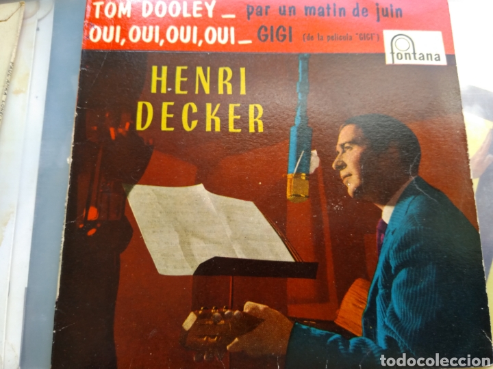 Discos de vinilo: SINGLE HENRI DECKER - Foto 1