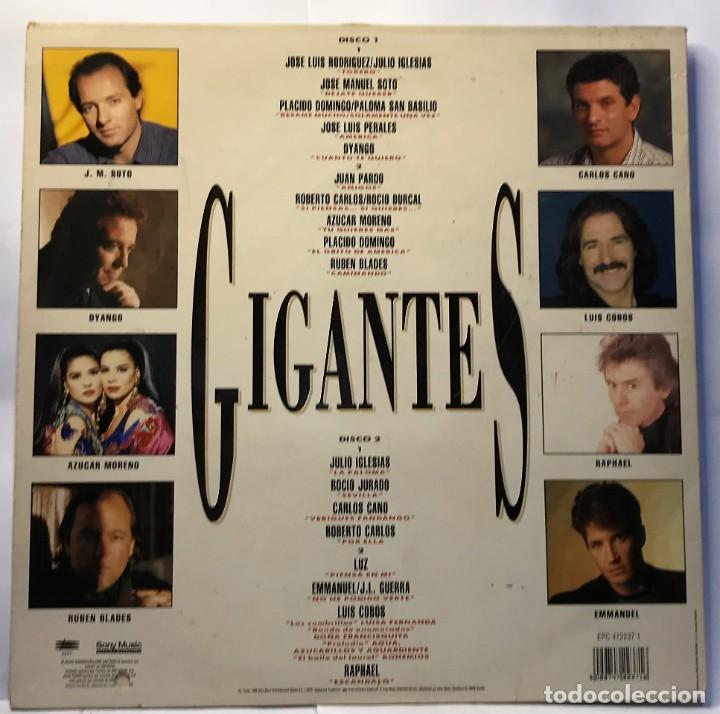 Discos de vinilo: Various &ndash; Gigantes - 2 x Vinyl, LP, Compilation - EPIC - Foto 2