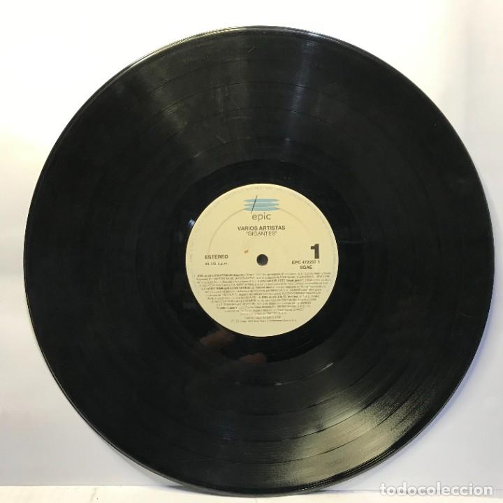 Discos de vinilo: Various &ndash; Gigantes - 2 x Vinyl, LP, Compilation - EPIC - Foto 3