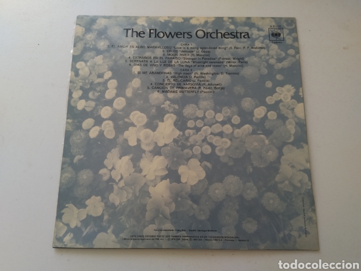 Discos de vinilo: LP THE FLOWERS ORCHESTRA - Foto 2