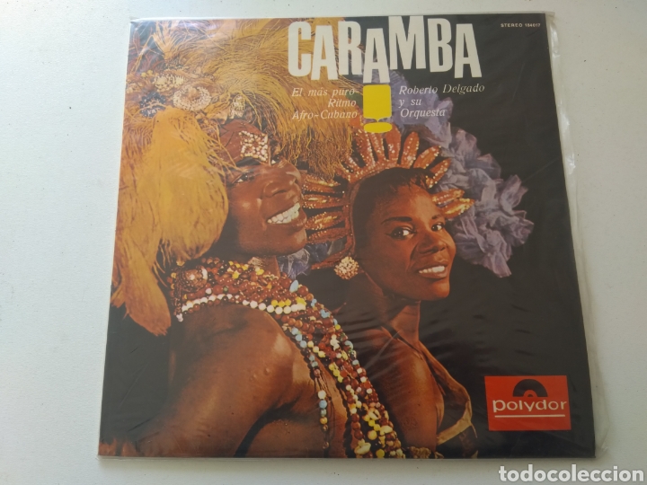 Discos de vinilo: LP ROBERTO DELGADO Y SU ORQUESTA/ CARAMBA - Foto 1