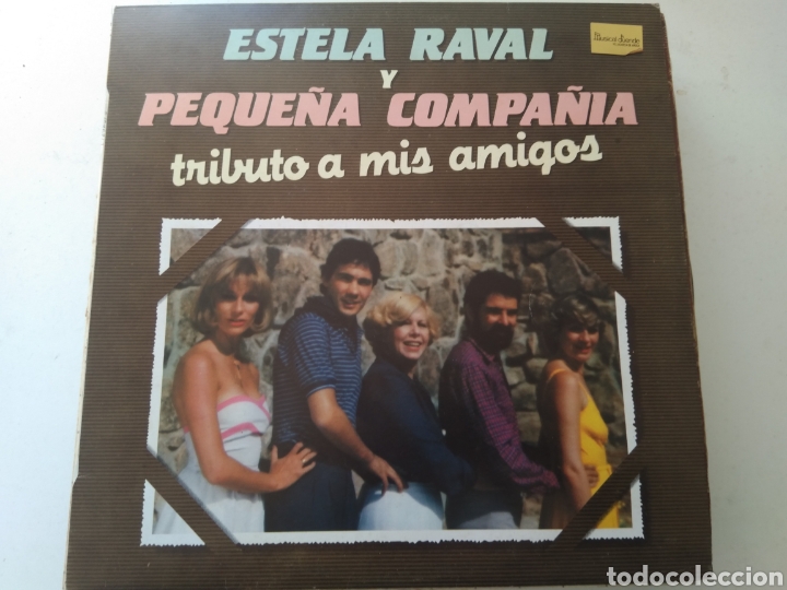 Disques de vinyle: LP ESTELA RABAL Y PEQUE&Ntilde;A COMPA&Ntilde;&Iacute;A