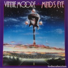 Discos de vinilo: VINNIE MOORE LP * MIND'S EYE * 1986 * UFO * TONY MCALPINE * TOMMY ALDRIDGE. Lote 353729438