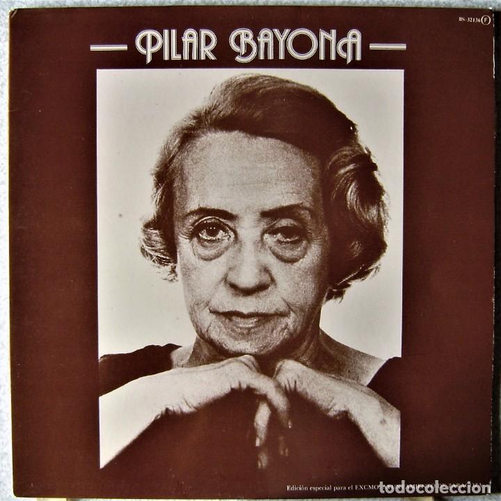 Discos de vinilo: PILAR BAYONA...EX...ARAGON - Foto 1