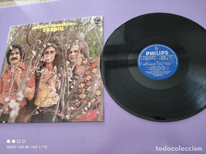 Disques de vinyle: RARO LP TREBOL - DEFINITIVAMENTE - 63 28 193 PHILIPS SPAIN 1976 PORTADA LETRAS CON RELIEVE