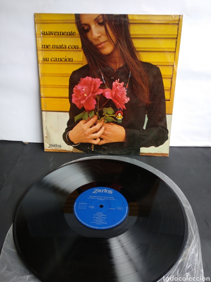 Discos de vinilo: *SUAVEMENTE ME MATA CON SU CANCION, SPAIN, ZARTOS, 1974