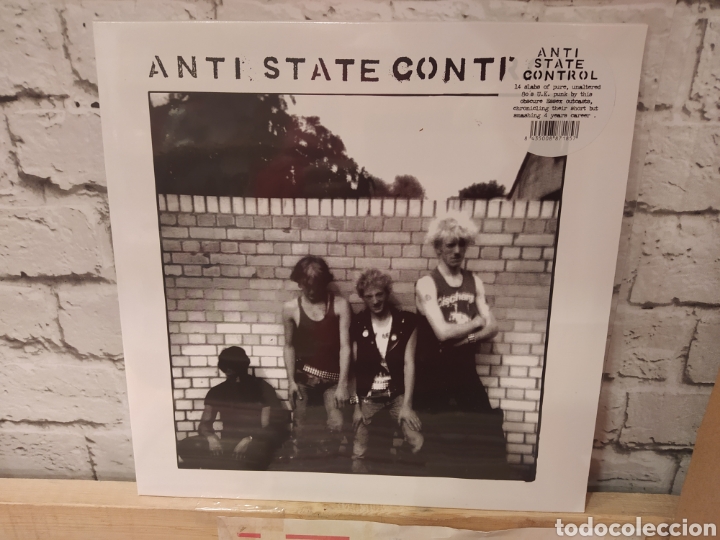 Discos de vinilo: Anti-State Control. Lp vinilo precintado. Punk rock - Foto 1