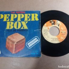 Discos de vinil: THE PEPPERS / PEPPER BOX / SINGLE 7 PULGADAS. Lote 329600918
