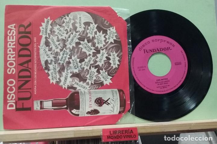 Discos de vinilo: Los Mitos. Disco Fundador 1970 - EP - Foto 1