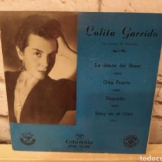 Discos de vinilo: LOLITA GARRIDO – LA DANZA DEL BESAR . EP ORIGINAL DE 1957.. Lote 329614468