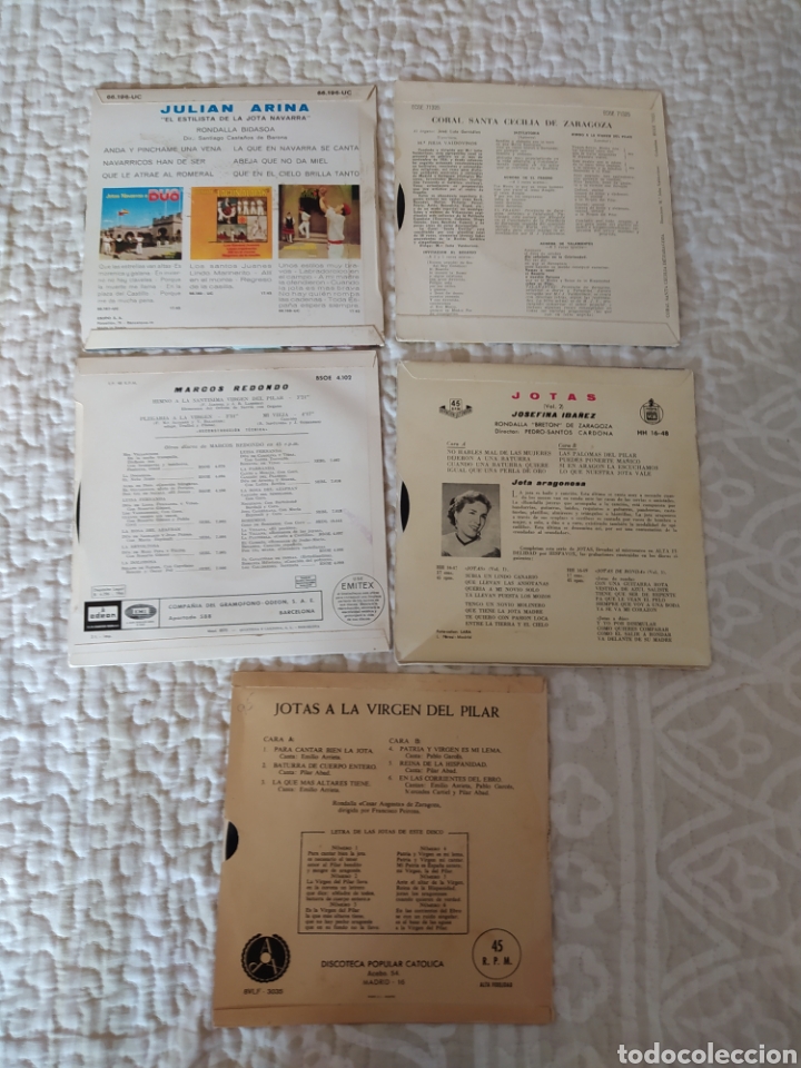 Discos de vinilo: LOTE DE VINILOS DE JOTAS ARAGONESAS - Foto 2